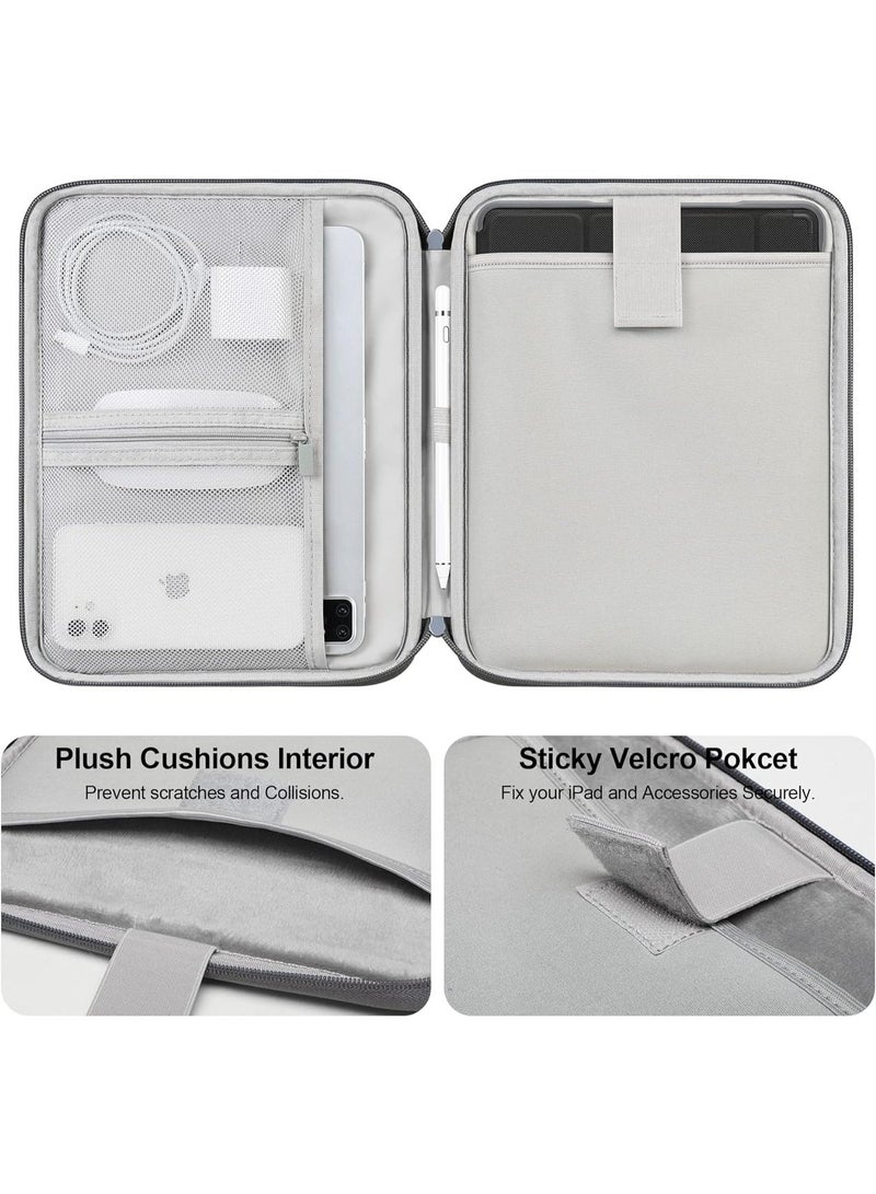 Mazko 13–13.9 Inch Laptop Sleeve PU Leather | Water-Resistant Soft Padded Zipper Case Compatible with MacBook Air 13 & MacBook Pro 13 (2021–2019) Protective Briefcase - Image 3